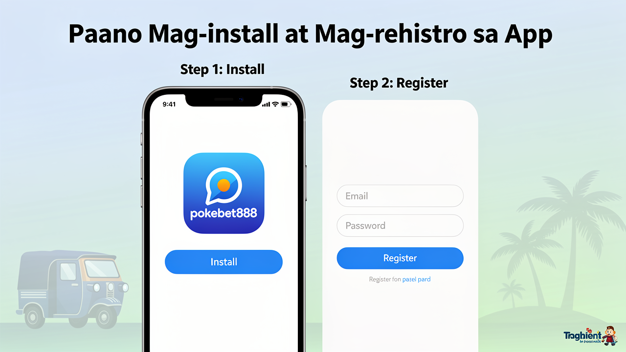 Gabay sa Pag-download ng Pokebet888 App
